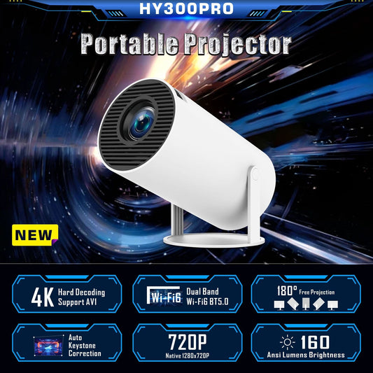 GORGAHOO - Pro Projector Home Theater Entertainment (HY300)